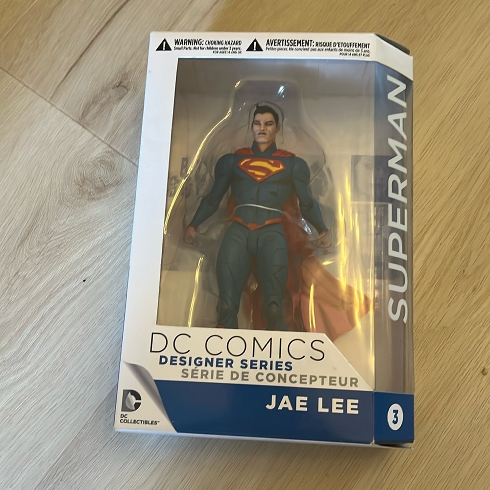 Superman Action Figure Dc Comics Designer Series Jae Lee Batman Superman
